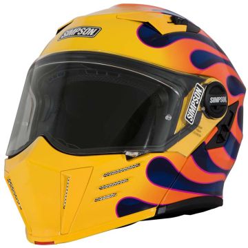 Simpson Darksome Wildfire Motorcycle Helmet