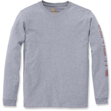 Carhartt Workwear Logo Ladies Long Sleeve Shirt