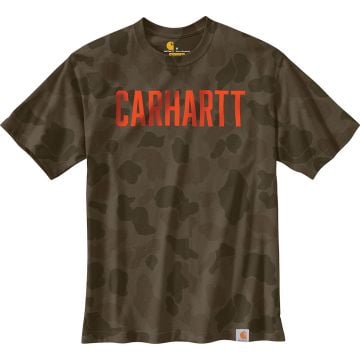 Carhartt Workwear Camo Block Logo T-Shirt