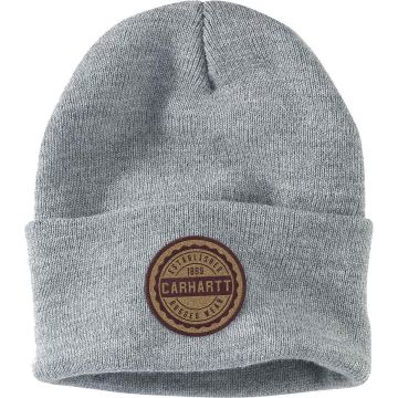 Carhartt Knit Rugged Wear Patch Beanie