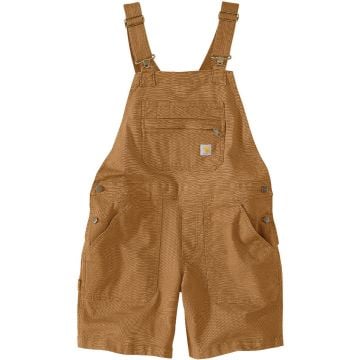 Carhartt Rugged Flex Relaxed Fit Canvas Ladies short Dungarees