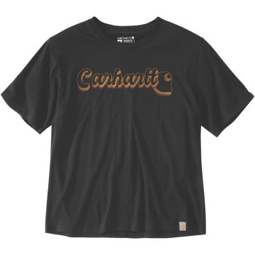 Carhartt Loose Fit Short-Sleeve Script Graphic Ladies T-Shirt