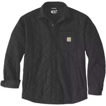 Carhartt Quilted Snap Front Shirt Textile Jacket