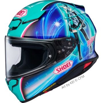 Shoei NXR2 Hatsune Miku Helmet