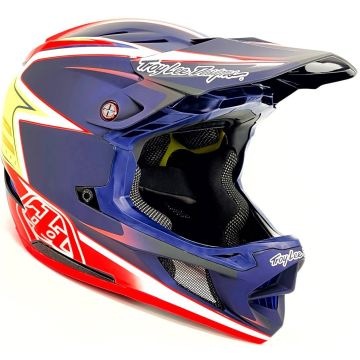 Troy Lee Designs D4 Carbon Lines Downhill Helmet