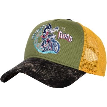 King Kerosin Split the Road Trucker Cap