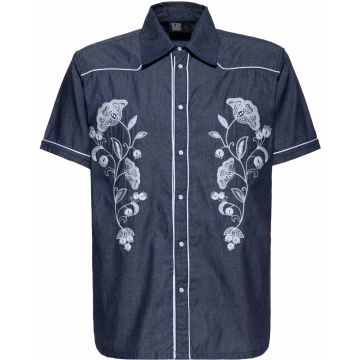 King Kerosin Western Short Sleeve Shirt