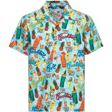 King Kerosin Tiki Cocktails Short Sleeve Shirt