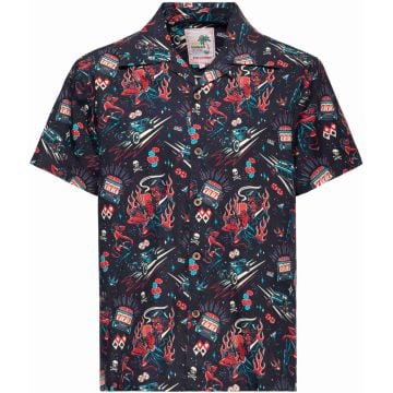 King Kerosin Rockabilly Devil Short Sleeve Shirt