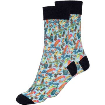 King Kerosin Tiki Cocktail Socks