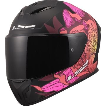 LS2 FF820 Rapid III Poppies Helmet