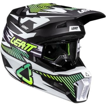 Leatt 3.5 V26 Casco de motocross con gafas