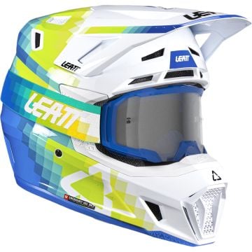 Leatt 7.5 V26 Casco de motocross con gafas