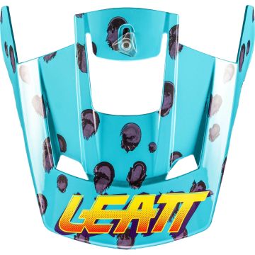 Leatt Moto 3.5 Cheetah Youth Helmet Peak