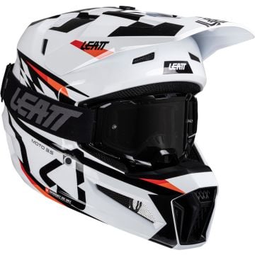 Leatt 3.5 Sharp Casque de motocross avec lunettes