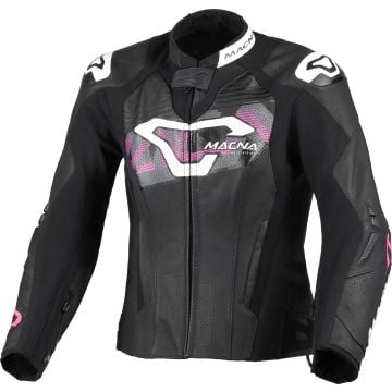 Macna Blitz Veste en cuir moto pour femmes