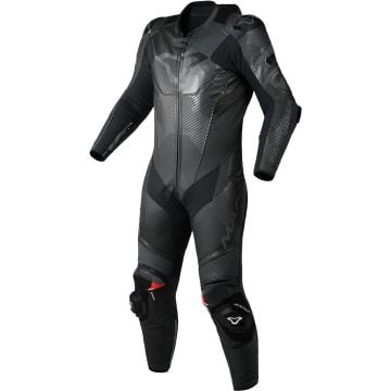 Macna Ignite Traje de cuero de moto de una pieza perforado