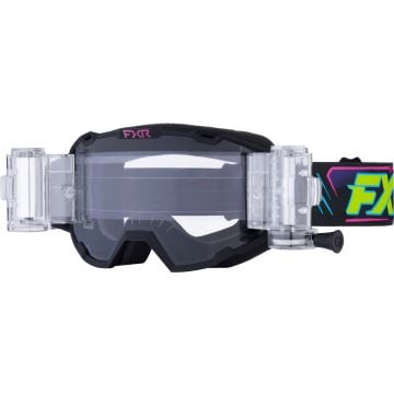 FXR Maverick Prime Roll-Off Sketchy Motocross Goggles