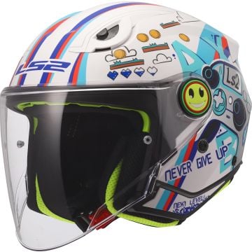 LS2 OF622 Funny II Next Level Kids Jet Helmet