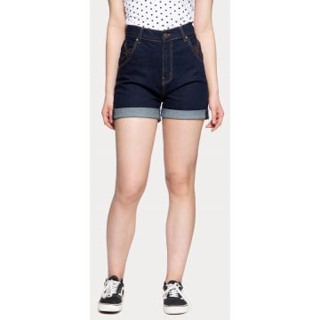 Queen Kerosin Denim Ladies Shorts