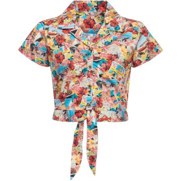 Queen Kerosin Beaches Ladies Blouse