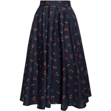 Queen Kerosin Cherry Ladies Skirt