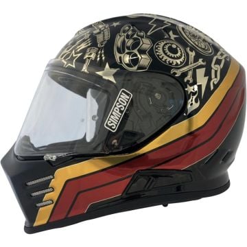 Simpson Venom Tattoo Casco