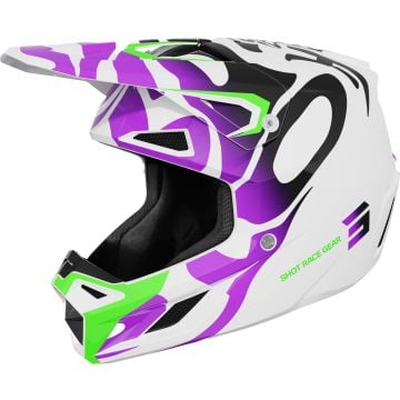 Shot Speed Ghost Youth Motocross Helmet