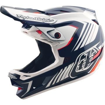 Troy Lee Designs D4 Qualifer Polyacrylite MIPS Downhill Helmet