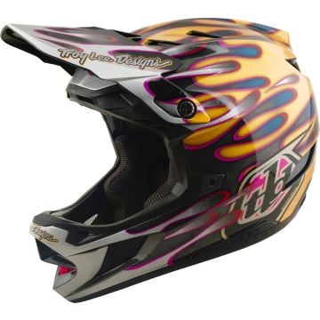 Troy Lee Designs D4 Carbon MIPS Overspray Downhill Helmet