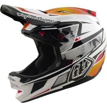 Troy Lee Designs D4 Composite MIPS Lined Up Downhill Helmet