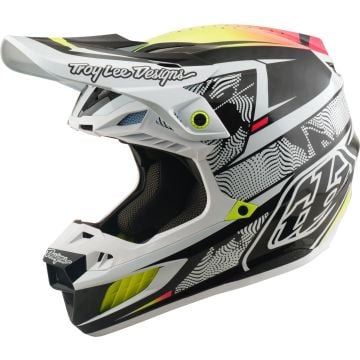 Troy Lee Designs SE5 Carbon MIPS Lined Up Casco de motocross