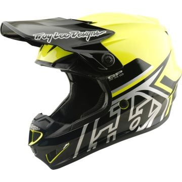 Troy Lee Designs GP Pro MIPS Mono Neon Casco de motocross juvenil