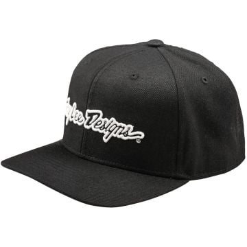Troy Lee Designs Curved Signature Snapback Cap