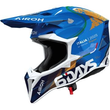 Airoh Wraaap 6 Days Italy 2025 Motocross Helmet