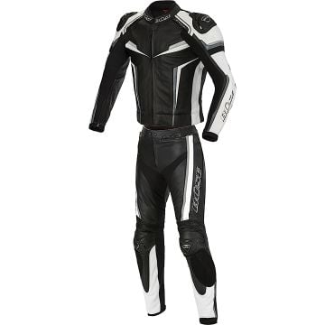 Büse Mille Black White 2PC Leather Motorcycle Suit