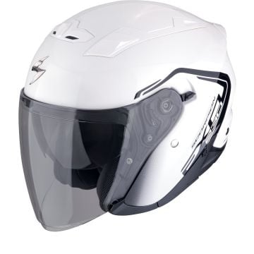 Scorpion EXO-230 CIT-E Noir Blanc Casque Jet