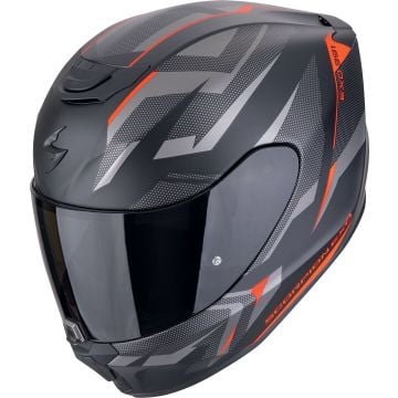Scorpion EXO-391 Aaxo Noir Rouge Casque Intégral