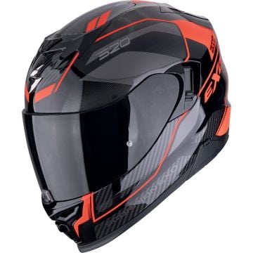Scorpion EXO-520 Evo Air Lena Noir Rouge Casque Intégral