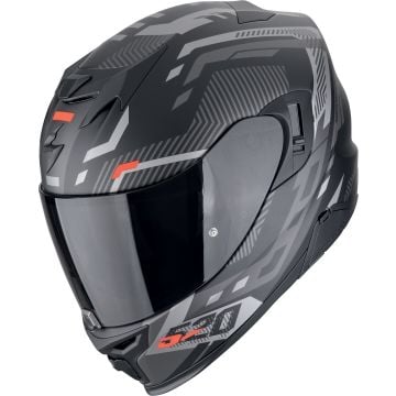 Scorpion EXO-520 Evo Air Ranka Noir Gris Rouge Casque Intégral