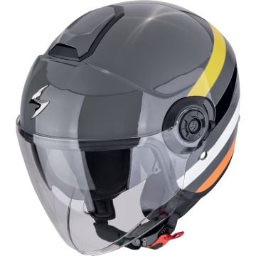Scorpion EXO-City II Bee Gris Jaune Casque Jet