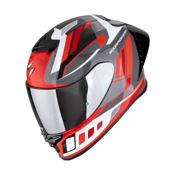 Scorpion Exo-R1 Evo II Air Vital Gris Blanco Rojo