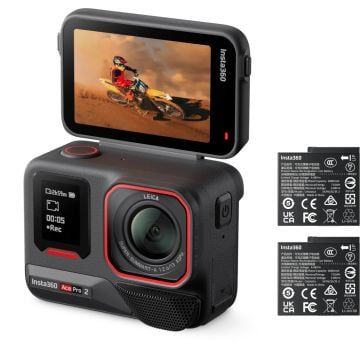 Insta360 Ace Pro 2 Dual Battery Bundle Action Camera