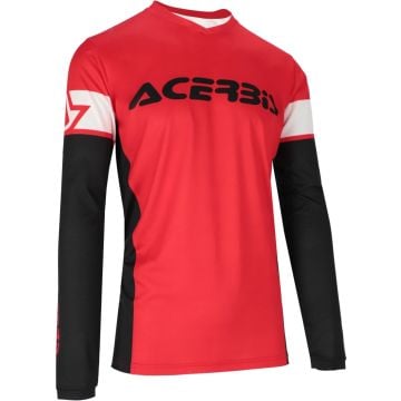 Acerbis MX J-Track Inc 2.0 Red Black Motocross Jersey