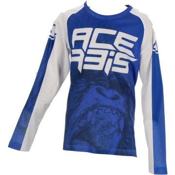 Acerbis MX J-Windy 2 Blue White Kids Motocross Jersey