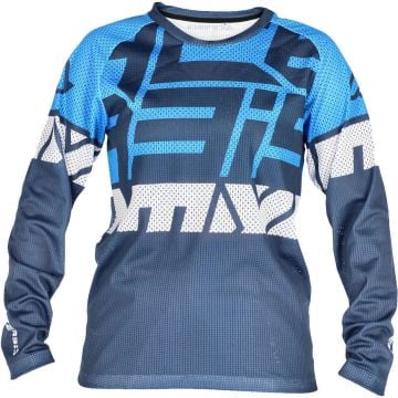 Acerbis MX J-Windy 4 Blau Weiß Kinder Motocross Jersey