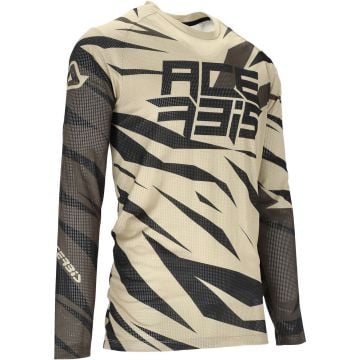 Acerbis MX J-Windy 4 Sand Schwarz Motocross Jersey