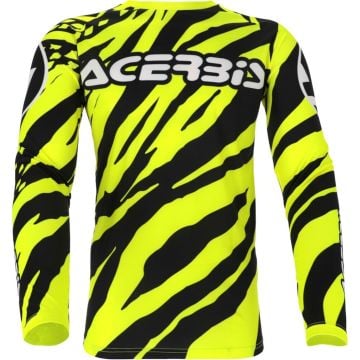 Acerbis MX Linear Lombok Gelb Schwarz Motocross Jersey