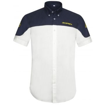 Acerbis Team White Blue Shirt