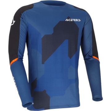 Acerbis X-Duro 3.0 Winter Blau Orange Motocross Jersey